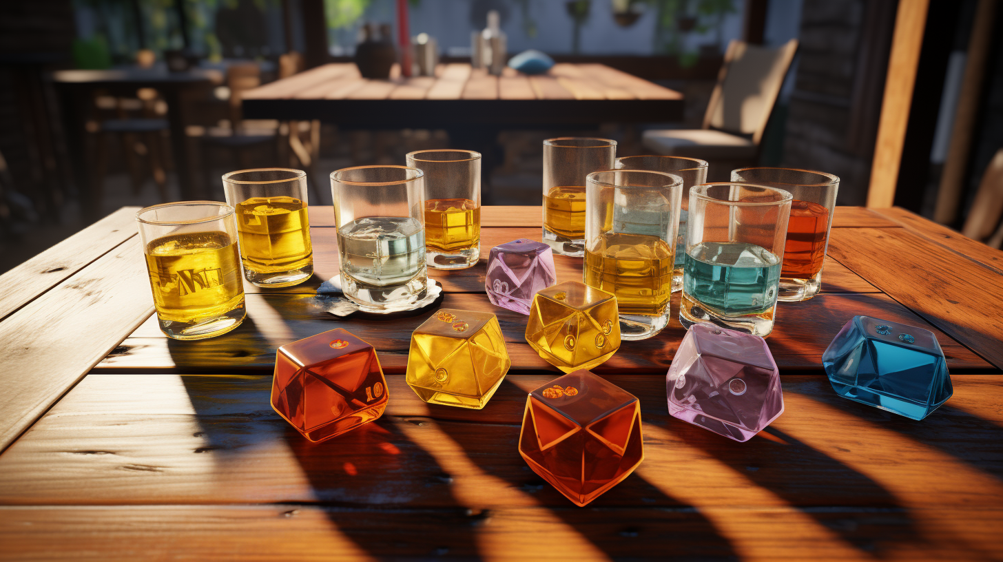 Cheers to Adventure: Unconventional Containers in Drinking Games